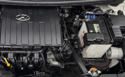 2021 Hyundai GRAND I10 NIOS ERA 1.2 KAPPA VTVT, Petrol, Manual, 28,477 km, Engine View - Left