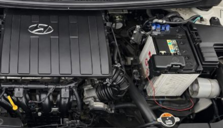 2021 Hyundai GRAND I10 NIOS ERA 1.2 KAPPA VTVT, Petrol, Manual, 28,477 km, Engine View - Left