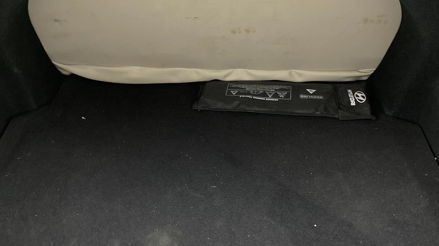 2020 Hyundai AURA S 1.2, Petrol, Manual, 25,525 km, Boot Inside