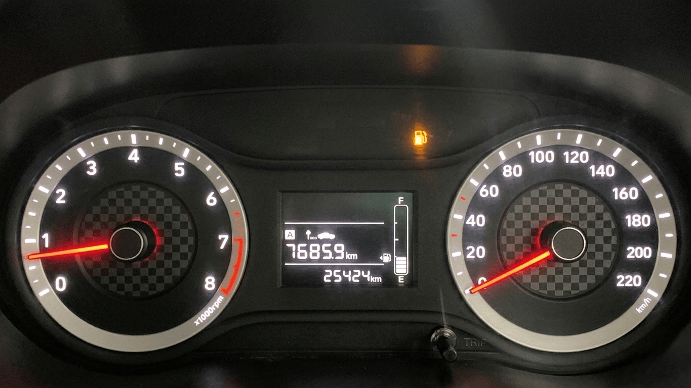 2020 Hyundai AURA S 1.2, Petrol, Manual, 25,525 km, Odometer Image