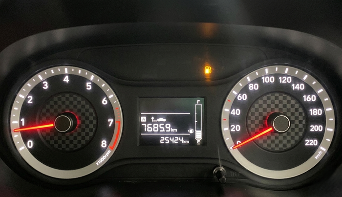 2020 Hyundai AURA S 1.2, Petrol, Manual, 25,424 km, Odometer Image