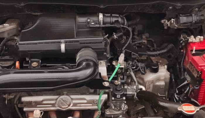 2024 Toyota Glanza V AMT, Petrol, Automatic, 1,00,247 km, Engine View