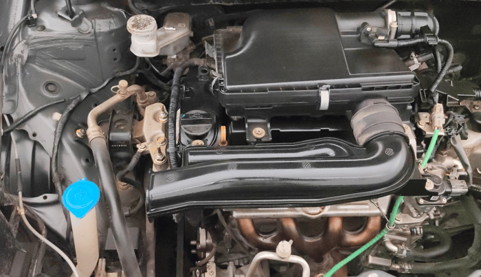 2024 Toyota Glanza V AMT, Petrol, Automatic, 1,00,247 km, Engine View - Right