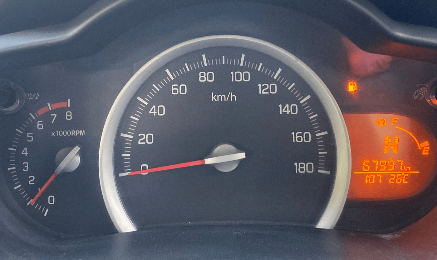 2015 Maruti Celerio ZXI AMT, Petrol, Automatic, 68,363 km, Odometer Image