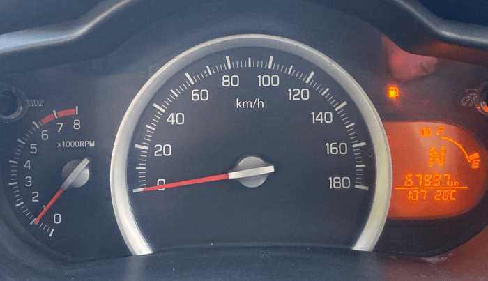 2015 Maruti Celerio ZXI AMT, Petrol, Automatic, 68,000 km, Odometer Image