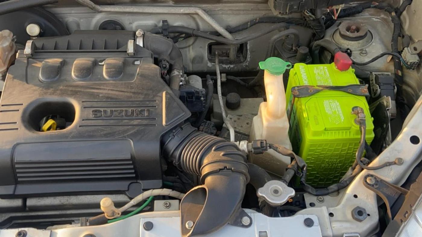 2018 Maruti Alto K10 VXI (O) AMT, Petrol, Automatic, 95,703 km, Engine View - Left
