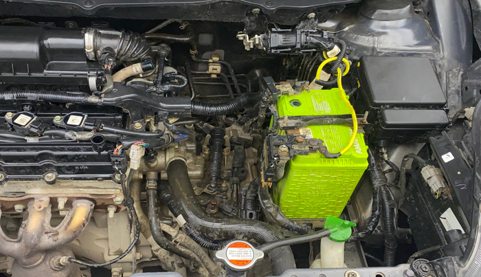 2021 Toyota Glanza G CVT, Petrol, Automatic, 28,280 km, Engine View - Left