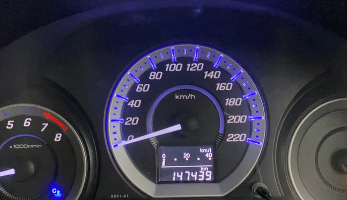 2012 Honda City 1.5L I-VTEC S MT, Petrol, Manual, 1,47,423 km, Odometer Image