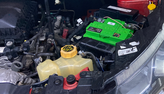 2021 Tata NEXON XMA SUNROOF PETROL, Petrol, Automatic, 87,909 km, Engine View - Left