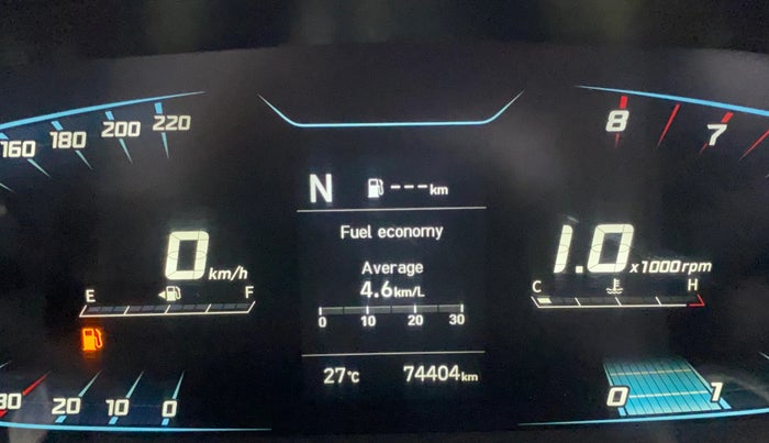 2021 Hyundai NEW I20 N LINE N8 1.0 TURBO GDI IMT, Petrol, Manual, 74,394 km, Odometer Image