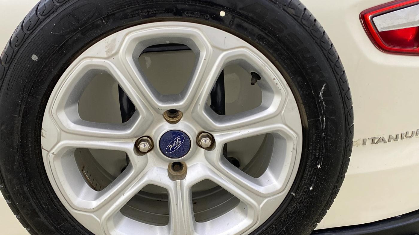 2019 Ford Ecosport TITANIUM + 1.5L PETROL AT, CNG, Automatic, 69,791 km, Spare Tyre