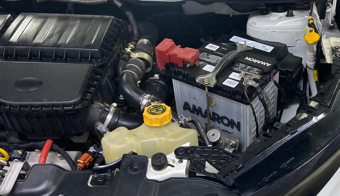 2024 Tata NEXON FEARLESS + SUNROOF AMT DUAL TONE 1.5 DIESEL, Diesel, Automatic, 39,493 km, Engine View - Left