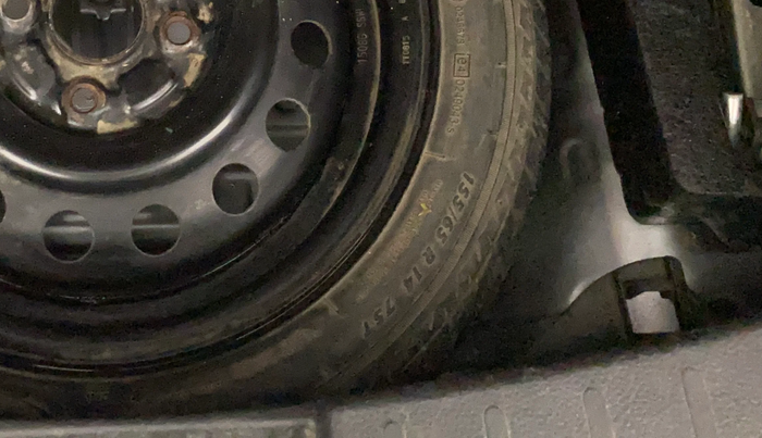 2015 Maruti Wagon R 1.0 VXI, Petrol, Manual, 27,699 km, Spare Tyre