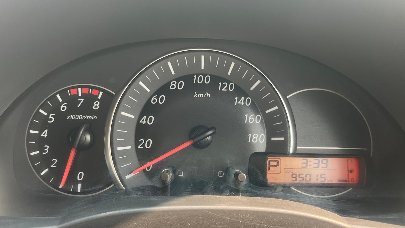 2014 Nissan Micra XV CVT, Petrol, Automatic, 95,069 km, Odometer Image