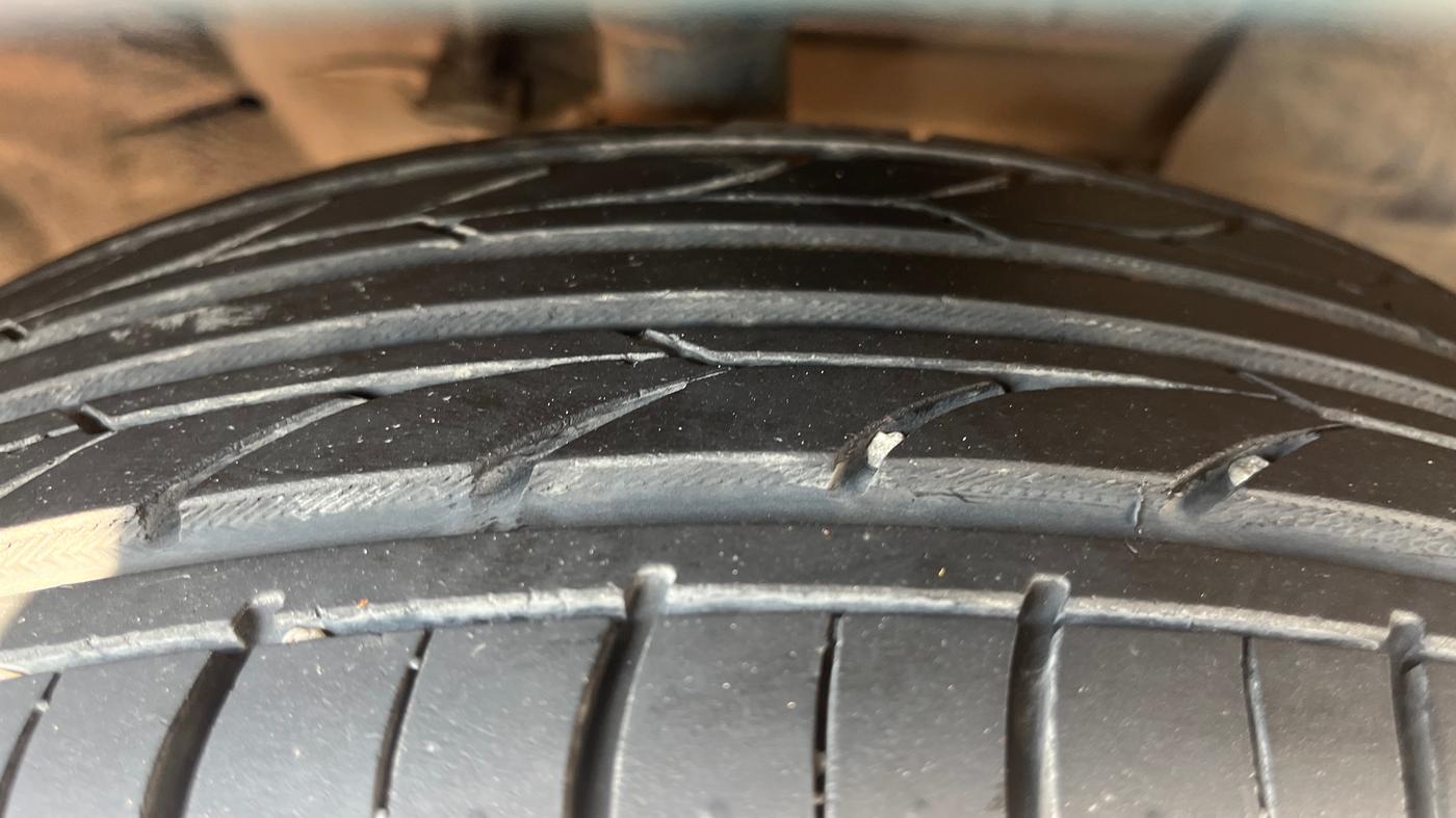 2014 Nissan Micra XV CVT, Petrol, Automatic, 95,069 km, Right Front Tyre Tread