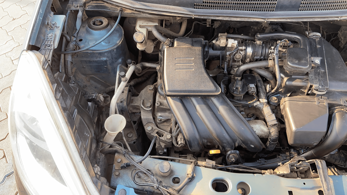 2014 Nissan Micra XV CVT, Petrol, Automatic, 95,069 km, Engine View - Right