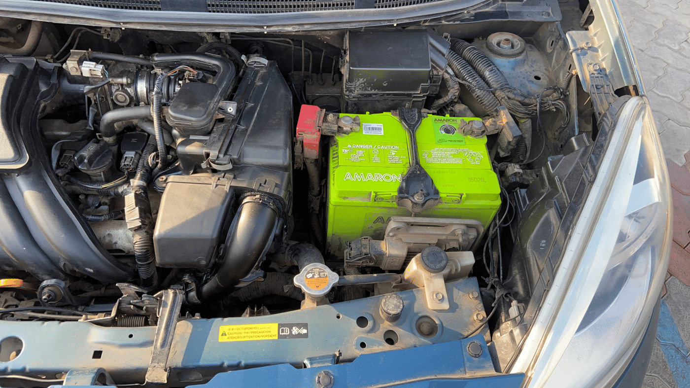 2014 Nissan Micra XV CVT, Petrol, Automatic, 95,069 km, Engine View - Left