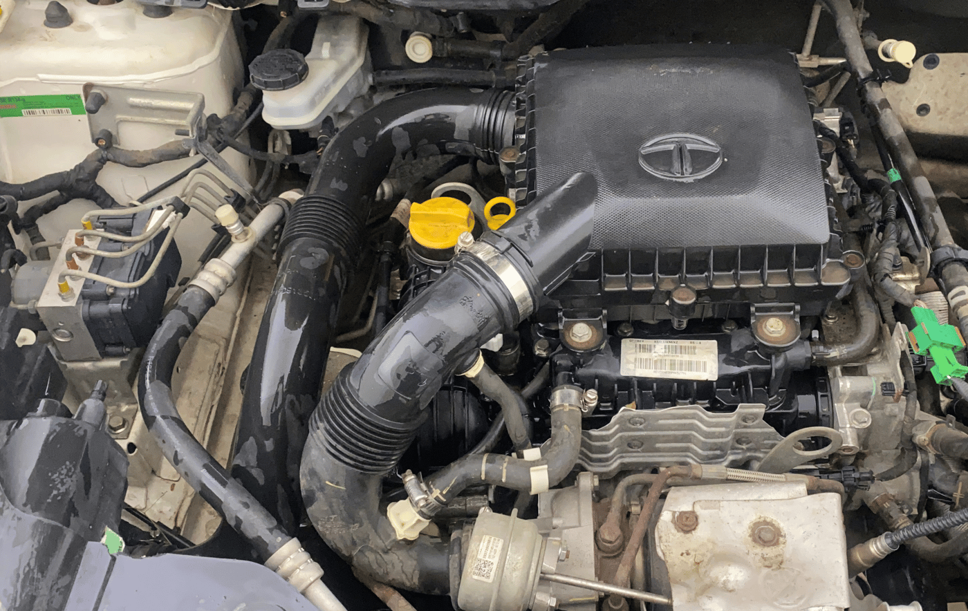 2019 Tata NEXON XM PETROL, Petrol, Manual, 59,736 km, Engine View - Right