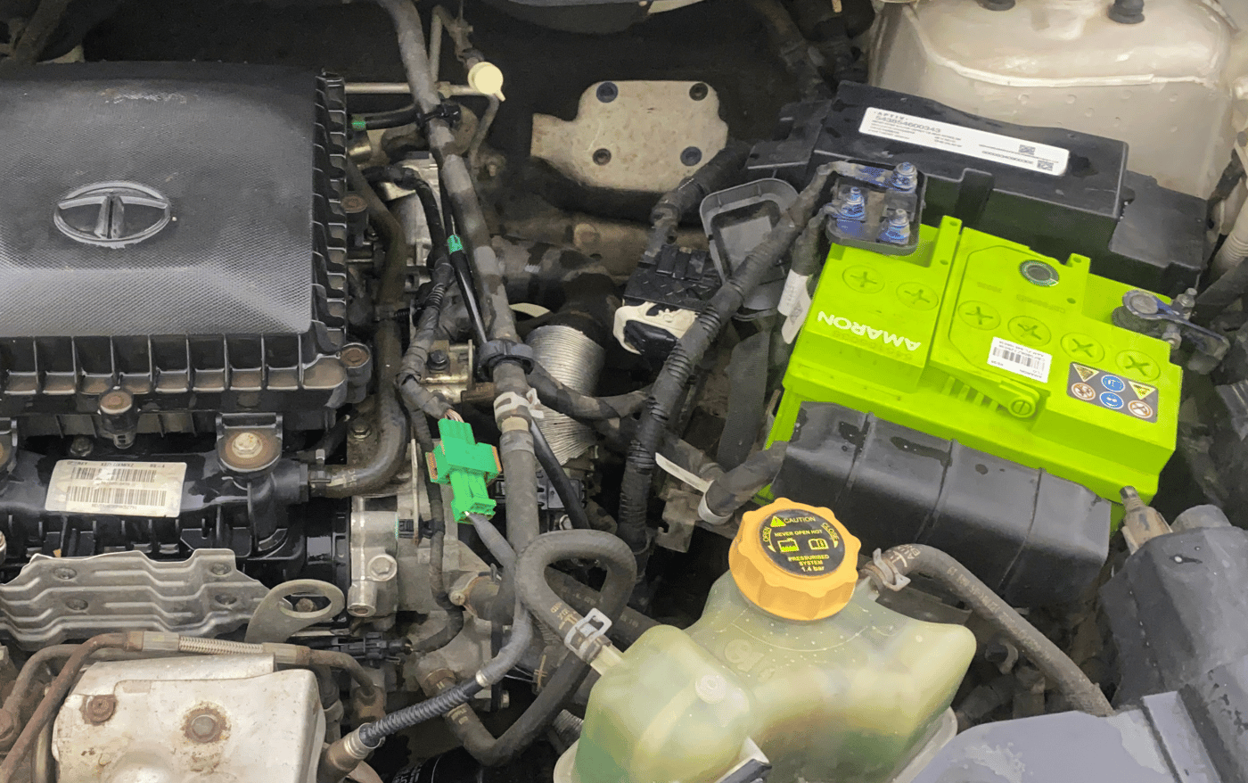2019 Tata NEXON XM PETROL, Petrol, Manual, 59,736 km, Engine View - Left