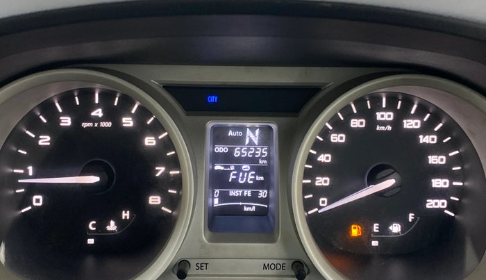 2017 Tata Tiago XZA PETROL, Petrol, Automatic, 65,228 km, Odometer Image