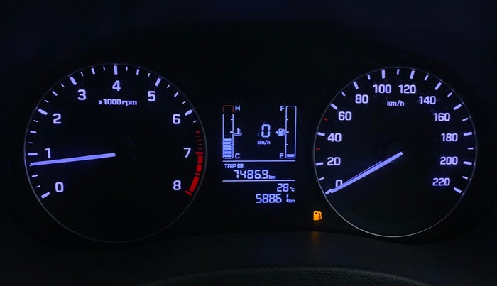 2018 Hyundai Creta E PLUS 1.6 PETROL, Petrol, Manual, 58,855 km, Odometer Image