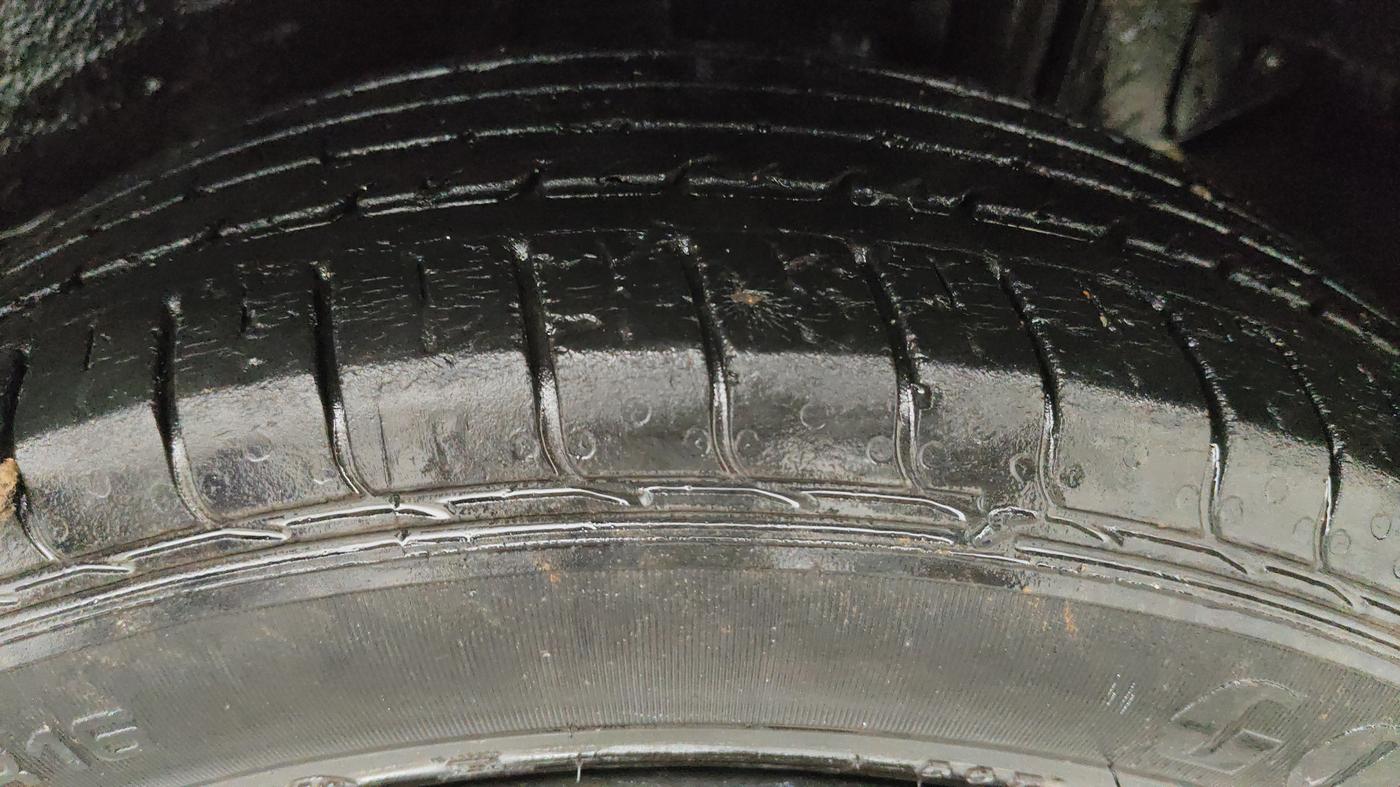 2022 Tata NEXON XM PETROL, Petrol, Manual, 58,243 km, Left Rear Tyre Tread