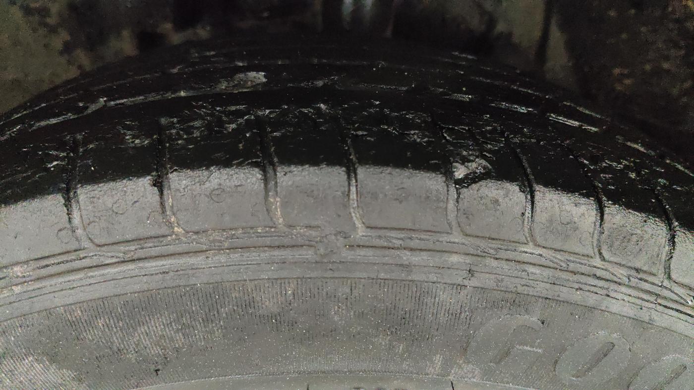 2022 Tata NEXON XM PETROL, Petrol, Manual, 58,243 km, Left Front Tyre Tread
