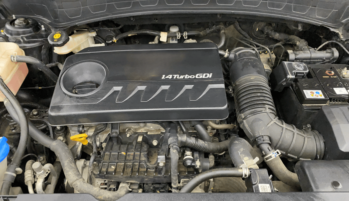 2023 KIA SELTOS GTX PLUS DCT 1.4 PETROL, Petrol, Automatic, 33,356 km, Engine View