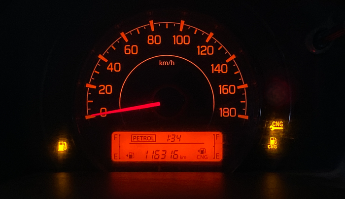 2022 Maruti New Wagon-R LXI CNG (O) 1.0, CNG, Manual, 1,16,308 km, Odometer Image