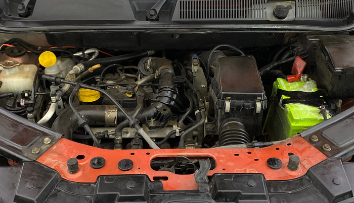 2022 Renault Kiger RXT (O) TURBO CVT, Petrol, Automatic, 10,025 km, Engine View