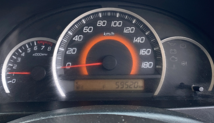 2016 Maruti Wagon R 1.0 VXI, Petrol, Manual, 59,511 km, Odometer Image