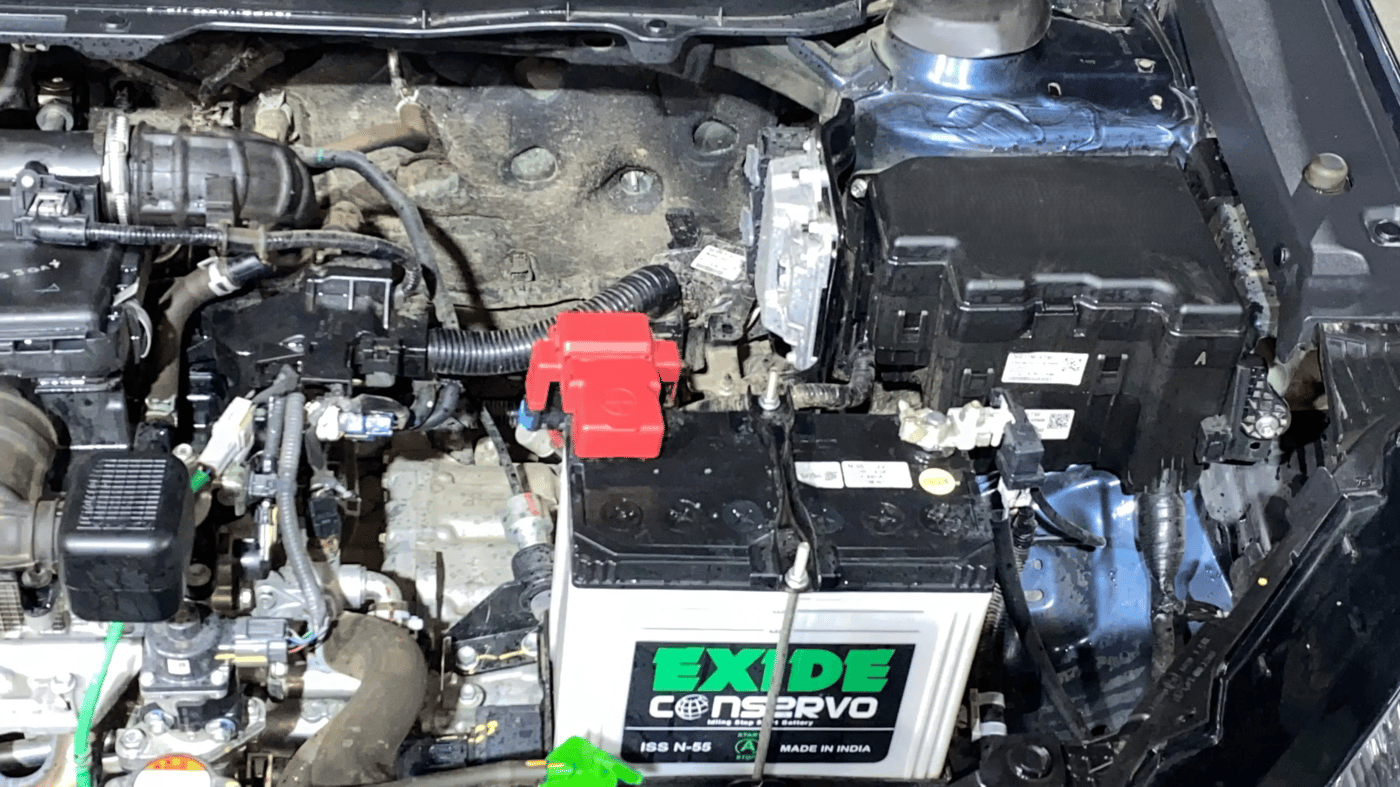 2024 Maruti Grand Vitara DELTA SMART HYBRID AT, Petrol, Automatic, 18,517 km, Engine View - Left