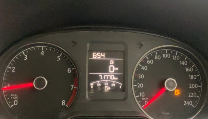 2017 Volkswagen Ameo HIGHLINE1.2L, Petrol, Manual, 71,770 km, Odometer Image