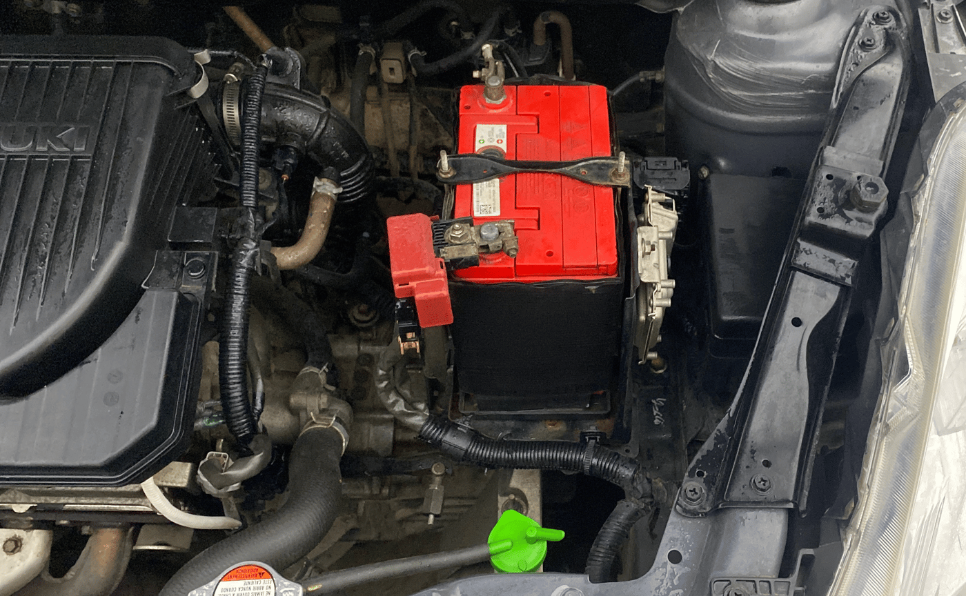 2014 Maruti Swift ZXI, Petrol, Manual, 1,13,160 km, Engine View - Left