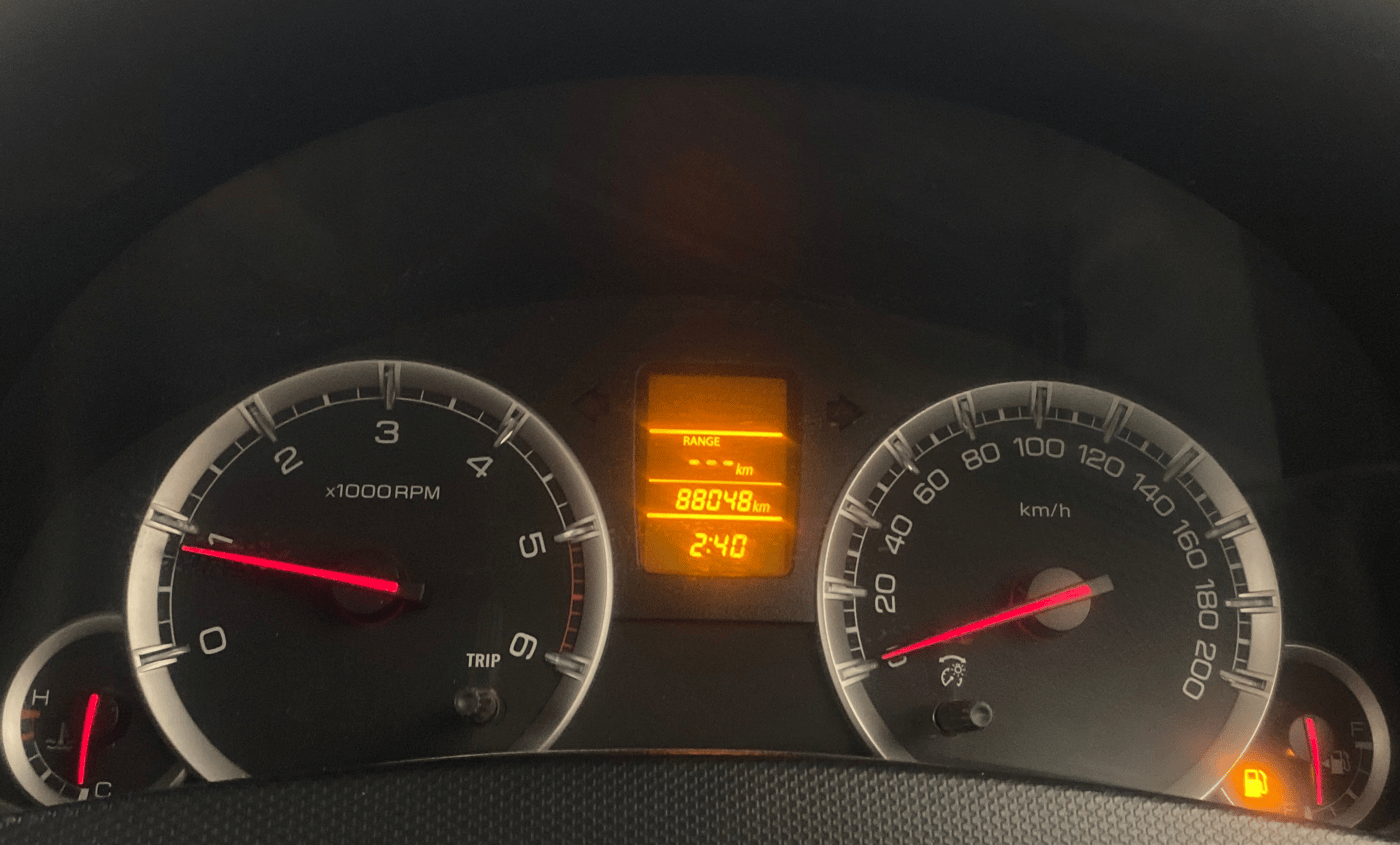 2013 Maruti Swift VDI, Diesel, Manual, 88,028 km, Odometer Image