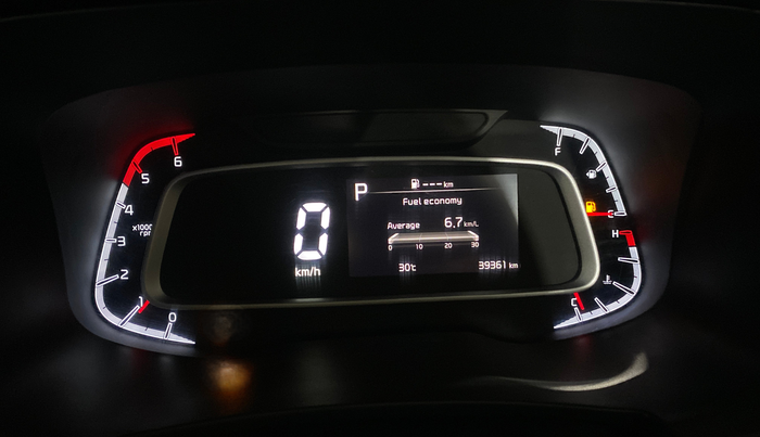 2023 KIA SONET HTX 1.5 AT, Diesel, Automatic, 39,363 km, Odometer Image