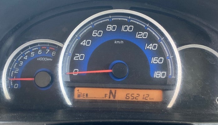 2017 Maruti Wagon R 1.0 VXI AMT, Petrol, Automatic, 65,211 km, Odometer Image