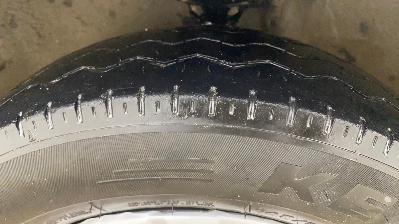 2015 Maruti Alto 800 LXI, Petrol, Manual, 88,616 km, Right Rear Tyre Tread