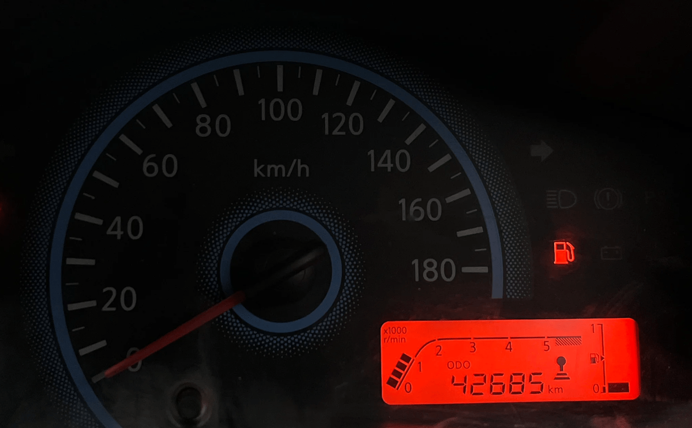 2017 Datsun Redi Go T (O), Petrol, Manual, 42,708 km, Odometer Image