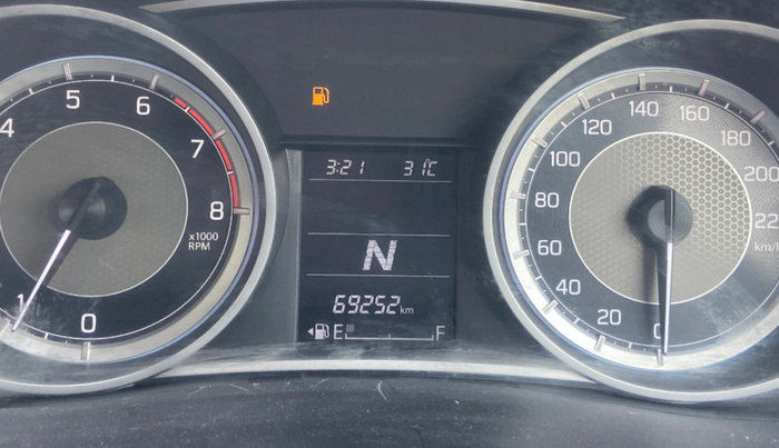 2022 Maruti Dzire ZXI AMT, Petrol, Automatic, 69,241 km, Odometer Image