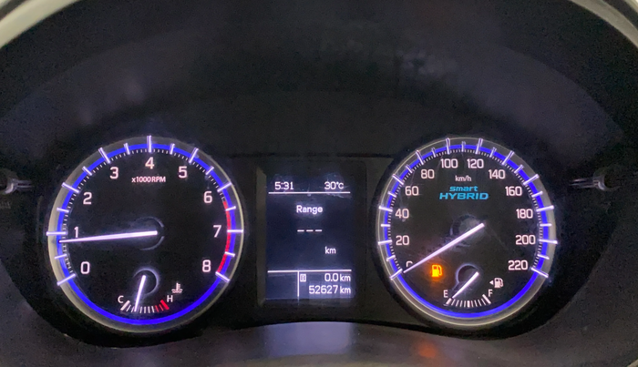 2021 Maruti S Cross ZETA 1.5, Petrol, Manual, 52,619 km, Odometer Image