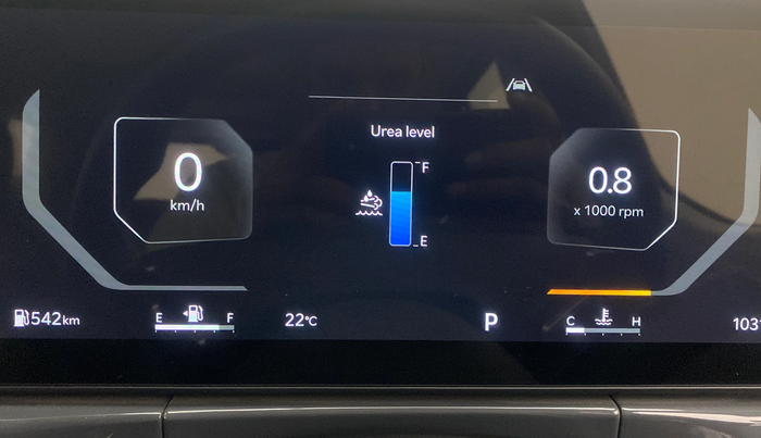 2025 KIA SYROS HTX Plus (O) 1.5 Diesel 6AT, Diesel, Automatic, 10,310 km, Odometer Image