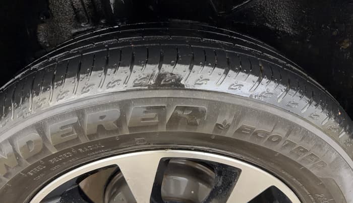 2020 Tata NEXON XZ PLUS PETROL, Petrol, Manual, 63,928 km, Right Rear Tyre Tread