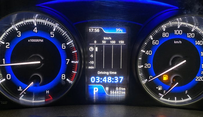 2016 Maruti Baleno ZETA CVT PETROL 1.2, Petrol, Automatic, 56,442 km, Odometer Image