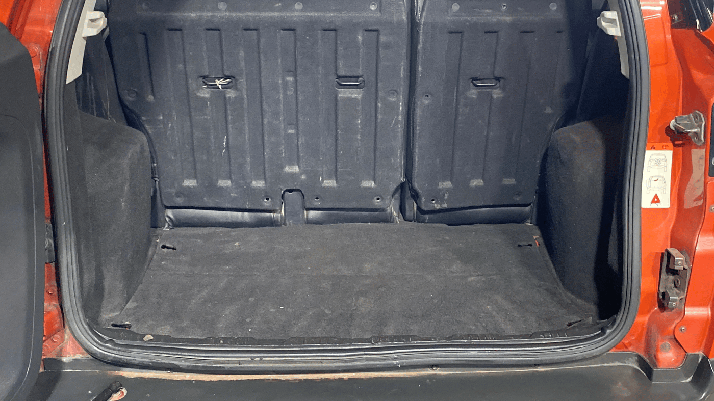 2015 Ford Ecosport TREND 1.5L PETROL, Petrol, Manual, 92,139 km, Boot Inside