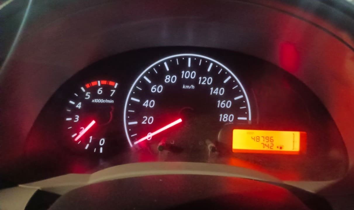 2013 Nissan Micra XV PETROL, Petrol, Manual, 48,879 km, Odometer Image