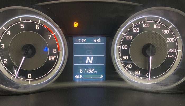 2019 Maruti Dzire VXI AMT, Petrol, Automatic, 61,144 km, Odometer Image