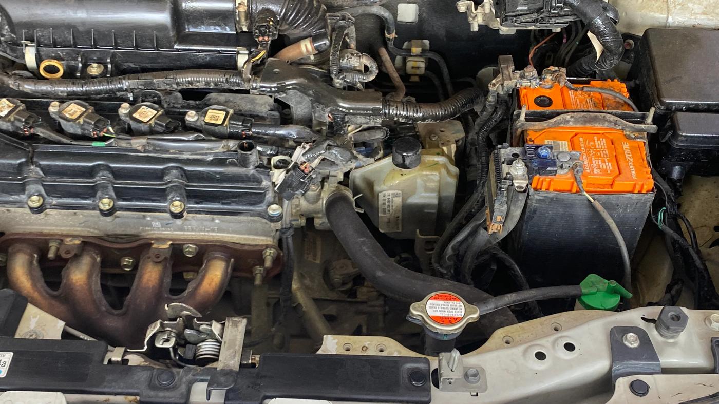 2019 Maruti Dzire VXI AMT, Petrol, Automatic, 61,268 km, Engine View - Left