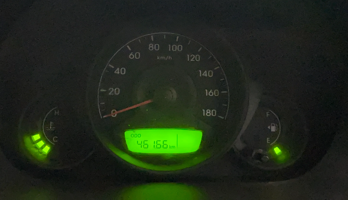 2016 Hyundai Eon D-LITE+, Petrol, Manual, 46,159 km, Odometer Image