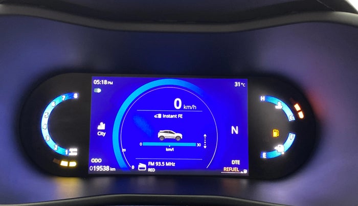 2024 Tata NEXON CREATIVE AMT DUAL TONE 1.2 PETROL, Petrol, Automatic, 19,537 km, Odometer Image
